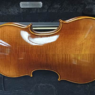 Fiddlerman 4/4 Concert Violin With Case/Shoulder Rest/Carbon Fiber Bow 2024 - Natural image 4