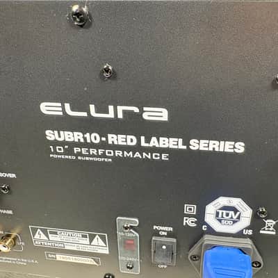 ELURA SUBR10-Red Label Series 10” Powered Home Theater Subwoofer image 6