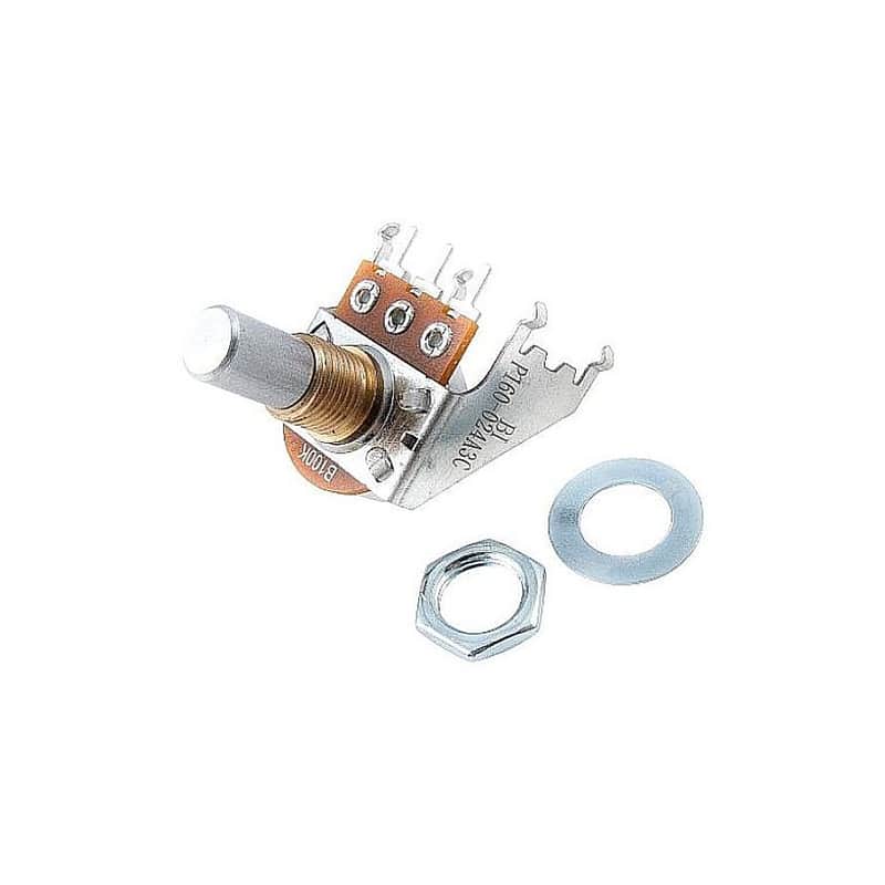 Fender Snap In Amplifier Potentiometer 100K Linear Taper Solid Shaft image 1
