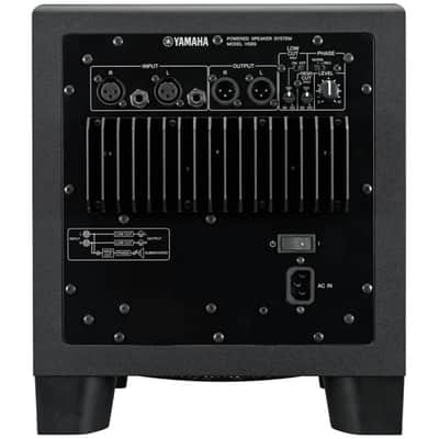 Yamaha HS5 Active Studio Monitor, White, Pair, with Yamaha HS8S Powered Studio Subwoofer image 3