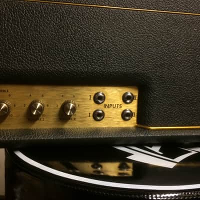 Marshall JMP 1959 Super Lead 2-Channel 100-Watt Guitar Amp Head 1967 - 1975 - Black image 4