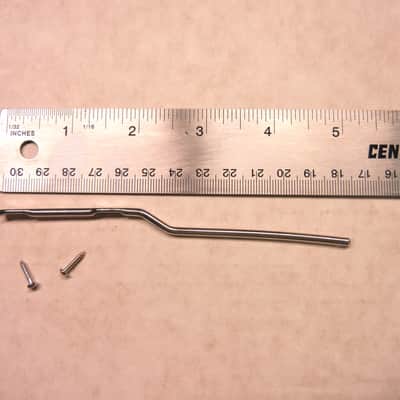DeArmond reissue NICKEL neck mounting rod for Rhythm Chief 1000 pickup image 2