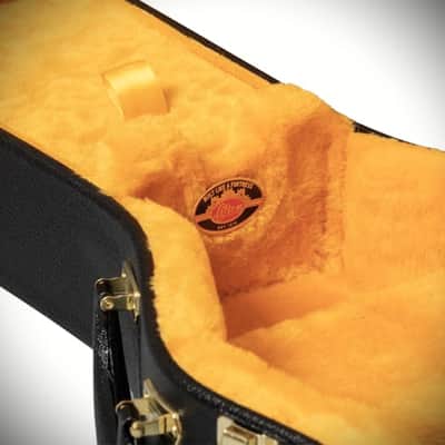 Gibson Lifton Historic Les Paul Hardshell Case Black/Goldenrod image 5