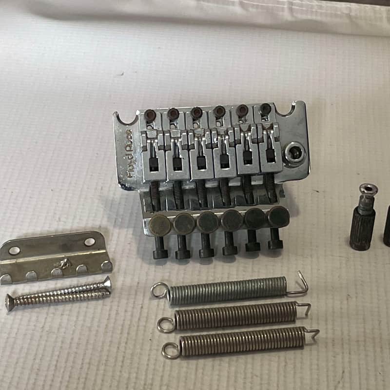 1980’s Floyd Rose Original Tremolo Bridge System Chrome