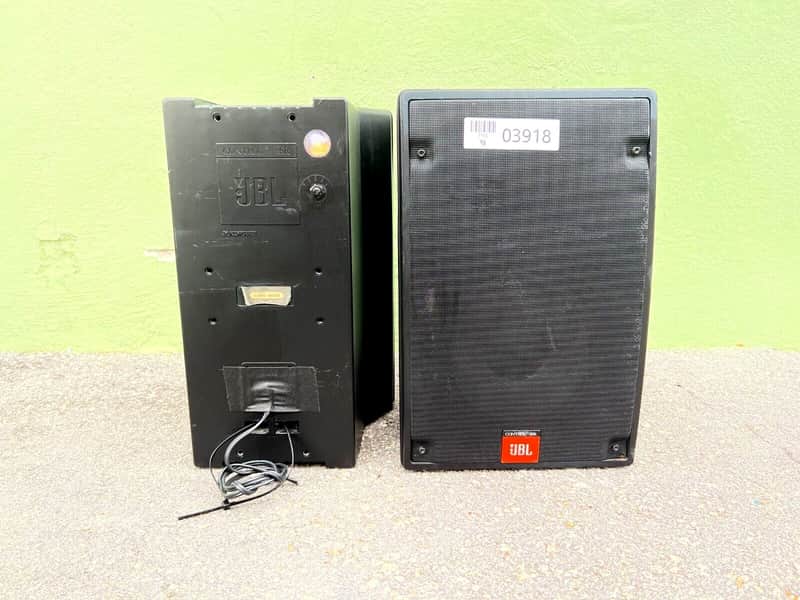 JBL Control 8SR Compact Sound Reinforcement Loudspeaker Sys #03918 (LOT OF 8)THS image 1