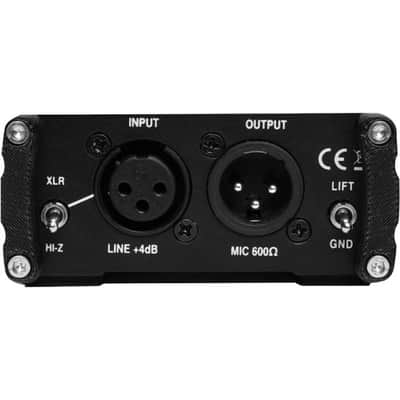 On-Stage DB1050 Passive Multimedia DI Box with Stereo-to-Mono Summing image 3