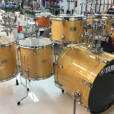 Yamaha Stage Custom Birch Drum Set Natural Wood 6 Piece Shell Pack - New image 4