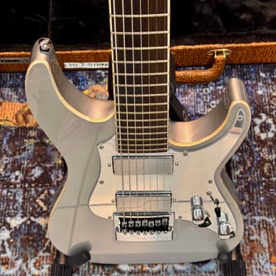 ESP LTD KS M-7 Evertune Ken Susi Signature 2016 - Present - Metallic Silver image 5