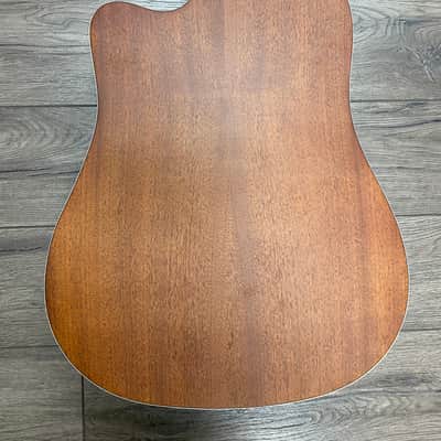 Eko TRI Dreadnought Cutaway Acoustic Electric Guitar - Natural image 11