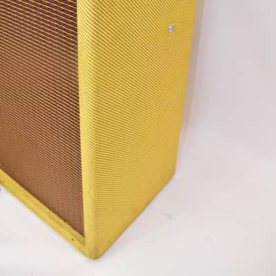 2007 Fender Blues DeVille 410 Reissue 60-Watt 4x10" Combo Guitar Amp, Tweed w/ Footswitch image 9