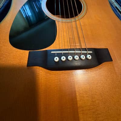 1975 Martin D-18L Left-Handed Acoustic Guitar w/ Original Case & Paperwork image 2
