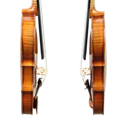 Guarneri del Gesù 1743 “Il Cannone” Handmade 4/4 Italian Spruce & European Maple Outfit Violin image 9