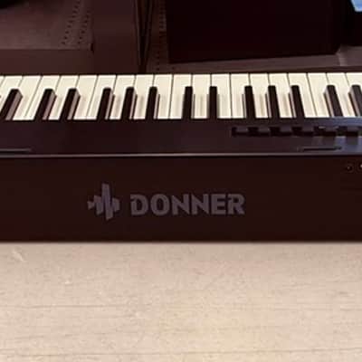Donner DEP-20 Lite Digital Piano 88-Key Weighted Full Size Keyboard image 8