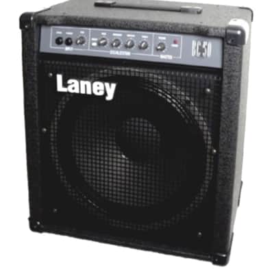 LANEY BC50 BASS-VERSTÄRKER / BASS Amplifier 15" Speaker, 50 Watt,4 Ohm,2 Eingänge, Kopfhörer-Jack image 2