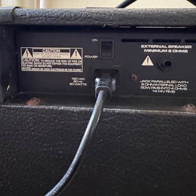 Peavey  Minx 110 1990s - Black USA image 6