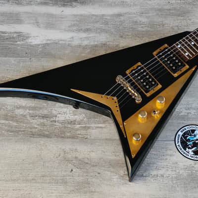 1996 Grover Jackson Japan RR.A-58 Randy Rhoads Flying V (Black