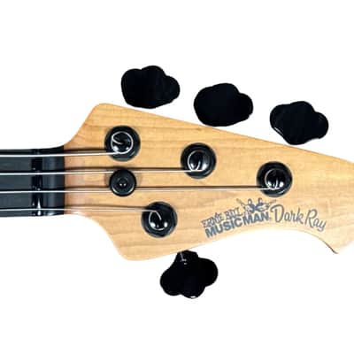 Ernie Ball Music Man StingRay 4 "DarkRay", Obsidian Black / Ebony *IN STOCK* image 12