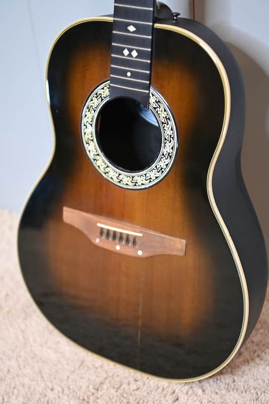 Ovation 1155 Custom Balladeer 12-String 1980s - Sunburst - w/ OHSC