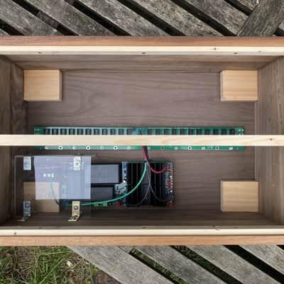 Handcrafted wooden eurorack modular synth case - 84HP 6U image 4
