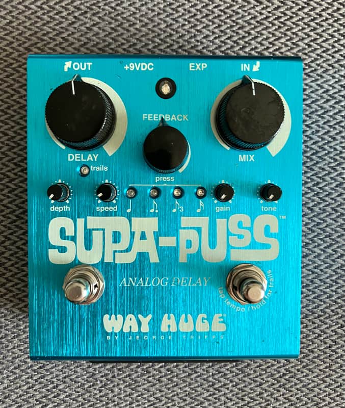 Way Huge WHE707 Supa-Puss Analog Delay 2013 - 2021 - Blue image 1