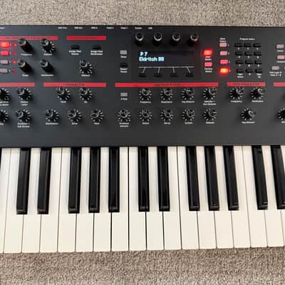 Dave Smith Instruments Prophet 12 61-Key 12-Voice Polyphonic Synthesizer 2013 - 2018 - Black with Wood Sides image 4