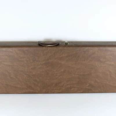 RARE 2001 Fender American Deluxe Zone Bass Brown Tweed CASE +OHSC USA Premium Bass image 4