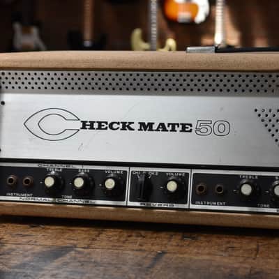 Teisco Checkmate 50 Tube Head 1960's image 3