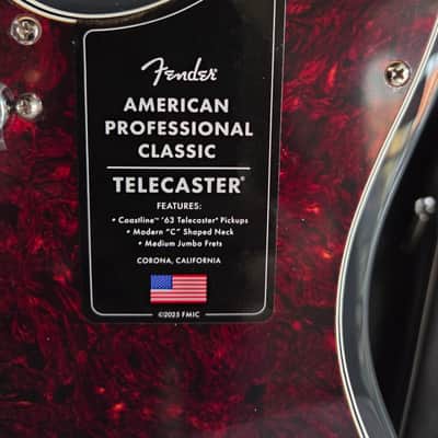 Fender American Professional Classic Telecaster w/deluxe gigbag image 4