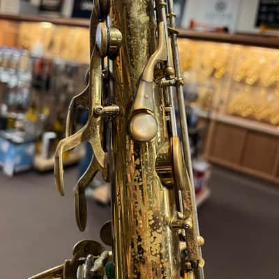Vintage King Super 20 Full Pearl Tenor Saxophone image 7