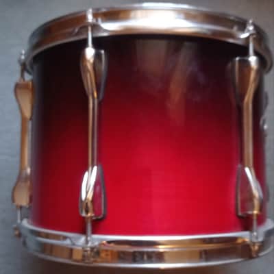 Tama Superstar Custom 12" Tom CSF 2006-2008 - Custom Scarlet Fade image 4
