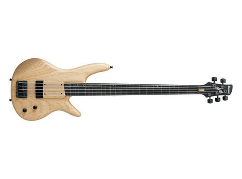Ibanez GWB205 Gary Willis 5-String Fretless Bass Guitar (Natural) (Used/Mint) image 1