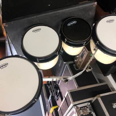 Premier Marching Band Quad Tenor Drums White image 1