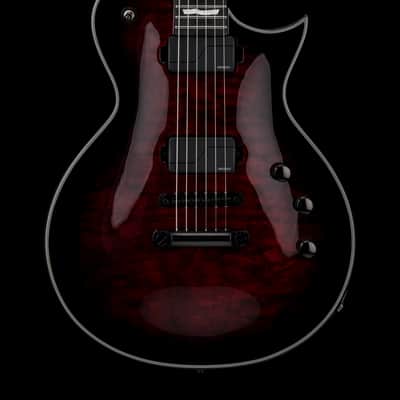 ESP E-II Eclipse - See Thru Black Cherry Sunburst #ES0664243 (Factory Demonstration Model) image 1