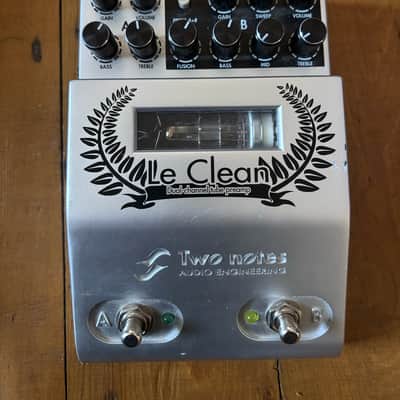 Two Notes Le Clean Dual Channel Tube Preamp 2010s - Silver image 2