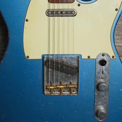 Used Fender Custom Shop '63 Reissue Telecaster Relic - Lake Placid Blue w/OHSC image 3