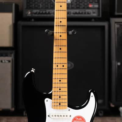 Squier Classic Vibe '50s Stratocaster Electric Guitar - Black image 4