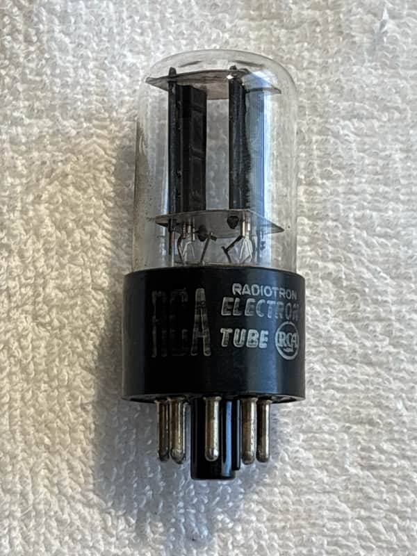 RCA 6SL7 Vacuum Tube Circa-1960s-Glass image 1