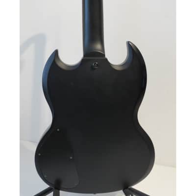 Epiphone G400 Gothic XII Matt Black SG Electric Guitar image 5