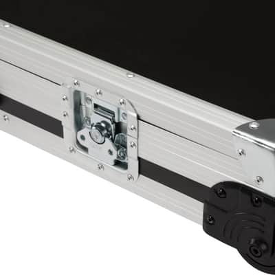 Fender CEO Flight Case with Wheels Black/Silver image 6