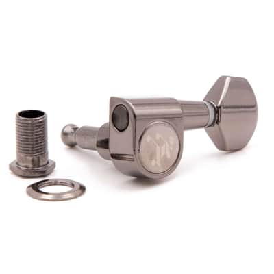 Tone Ninja Import 2-Pin tuner set, 3x3, Black Nickel