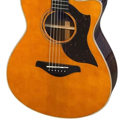 Yamaha AC5R Acoustic Electric Guitar w/Hard Shell Case - Solid Spruce Top and Solid Rosewood Back and Sides image 2