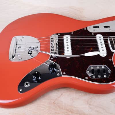 Fender FSR Traditional II '60s Jaguar MIJ 2025 Fiesta Red with Tortoise Guard USA Pure Vintage PUs w/ Bag image 4