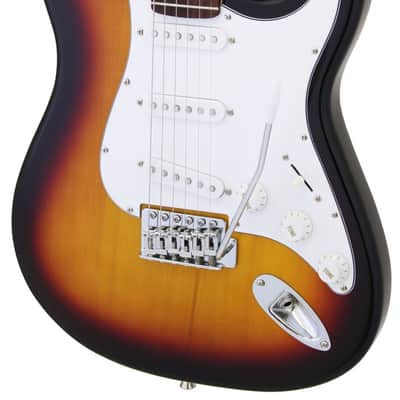 ARIA PRO II STG-003 Electric Guitar LeftHanded Tobacco Burst image 1