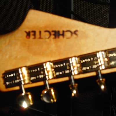 Schecter Van Nuys Hot Rod Custom Strat Super Rare! Curly Maple  1 Humbucker Cherry Sunburst image 13