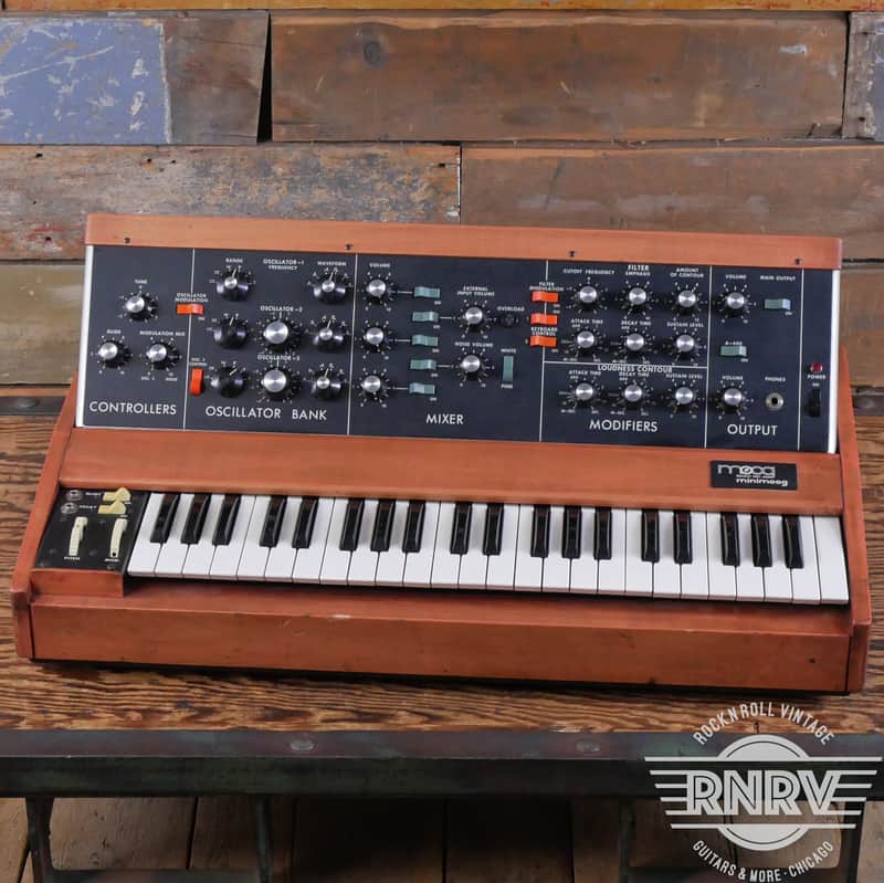 Moog Minimoog Model D 44-Key Monophonic Synthesizer