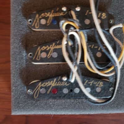 Fender Custom Shop Josefina Campos Hand-Wound Fat '50s 2018 only 200 sets worldwide strat pickups image 3