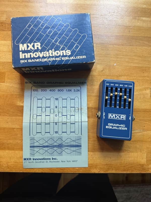 MXR MX-109 Six Band Graphic Equalizer 1976 - 1984 - Blue Bild 1