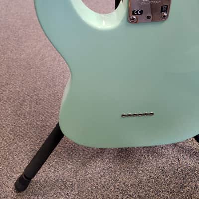 Used 2017 Fender Limited Edition American Professional Telecaster with Solid Rosewood Neck - Surf Green w/ Fender Molded Hard Case image 13