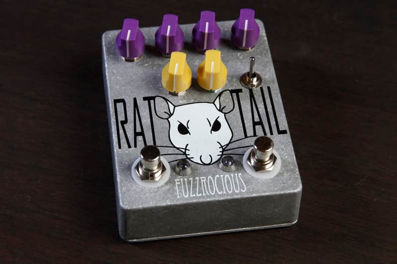 Fuzzrocious Rat Tail Distortion - Dual Distortion Mod Effects