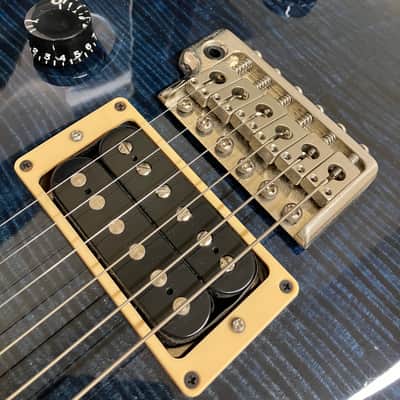 PRS Custom 24 10-Top 1990 - Whale Blue image 10